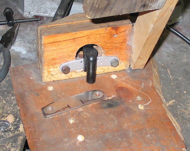 Making a jig to make a bracket for the 940 CPS.