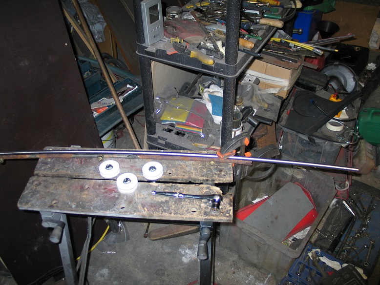 Spoiler rod remaking in stainless